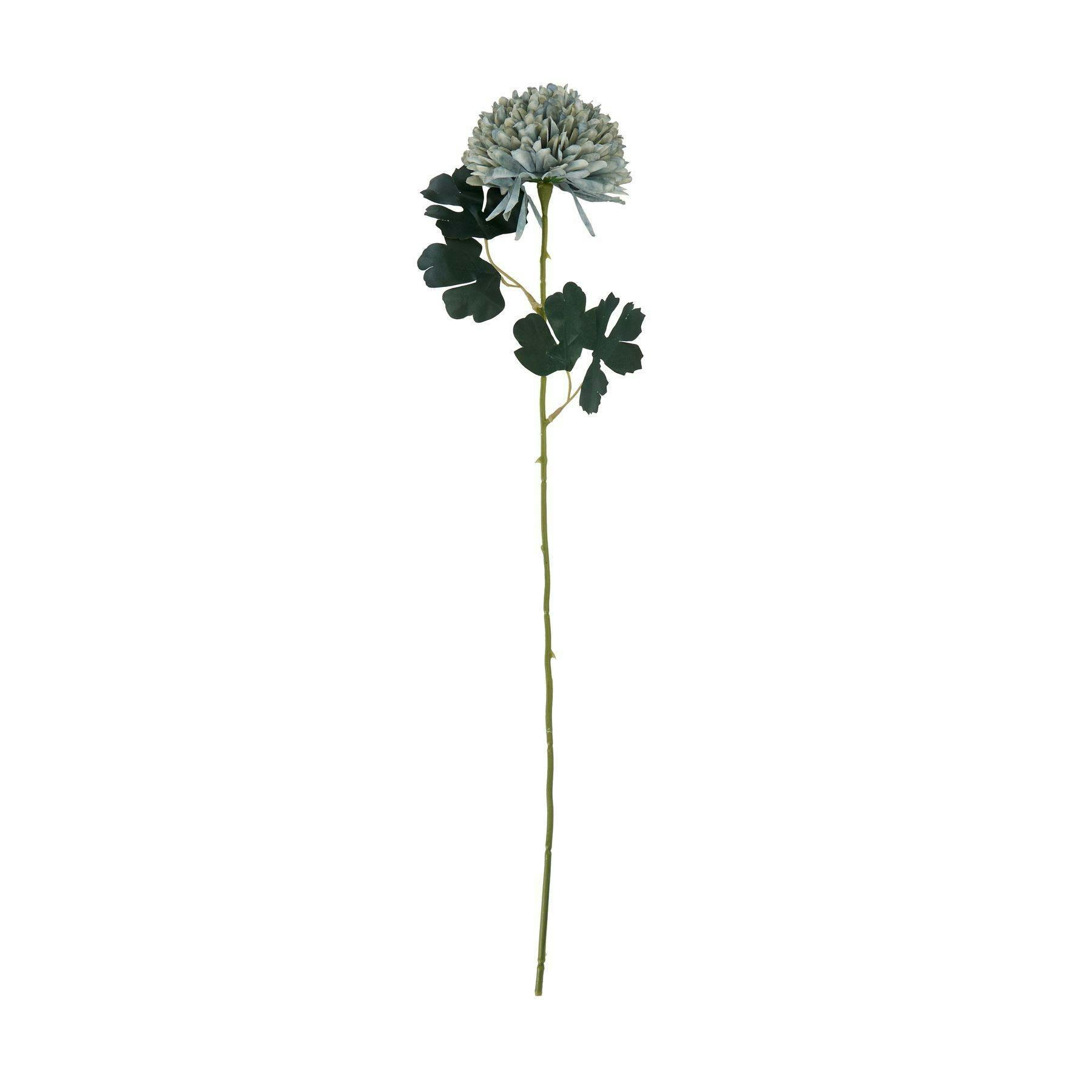 Hill Interiors Blue Chrysanthemum Artificial Flower - Pale - One Size
