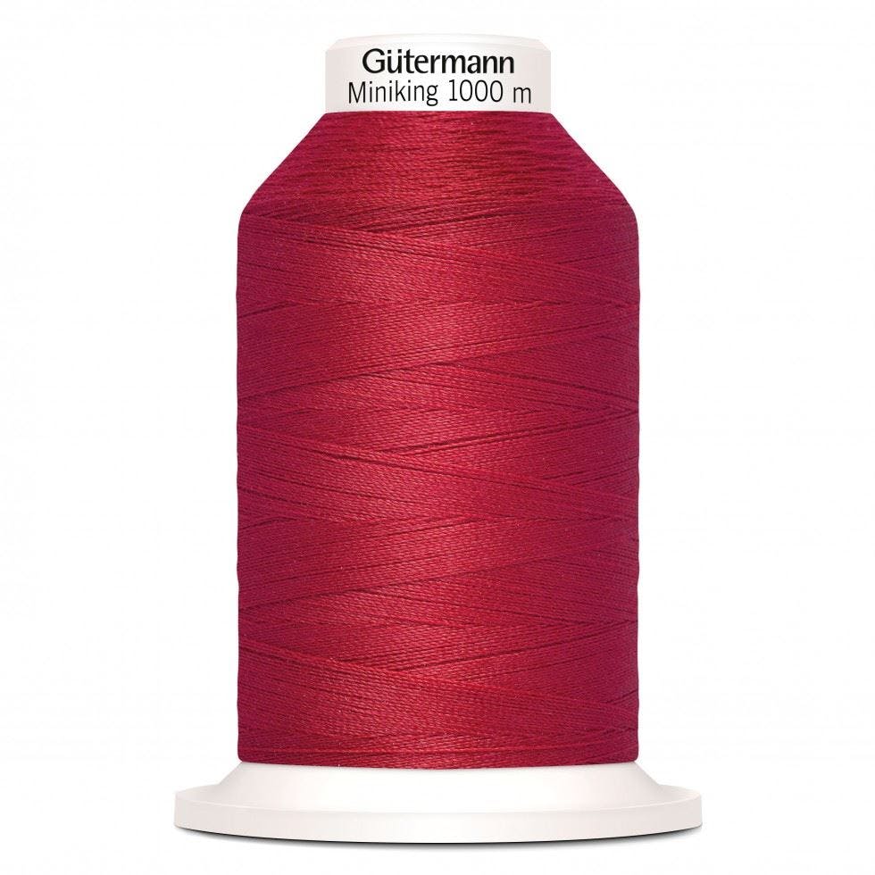 Gutermann Miniking Overlocker Thread 1000M Polyester Thread Suitable For Dressmaking - 46 - 1000 Metres