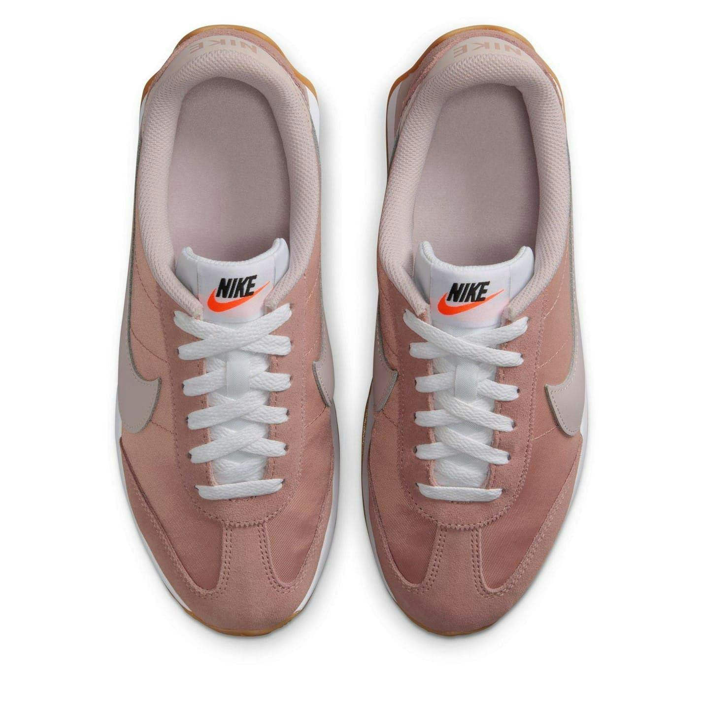 Nike Women's Pink Waffle Debut Suede Wedge Trainers - 7 Uk - 100% Mixed
