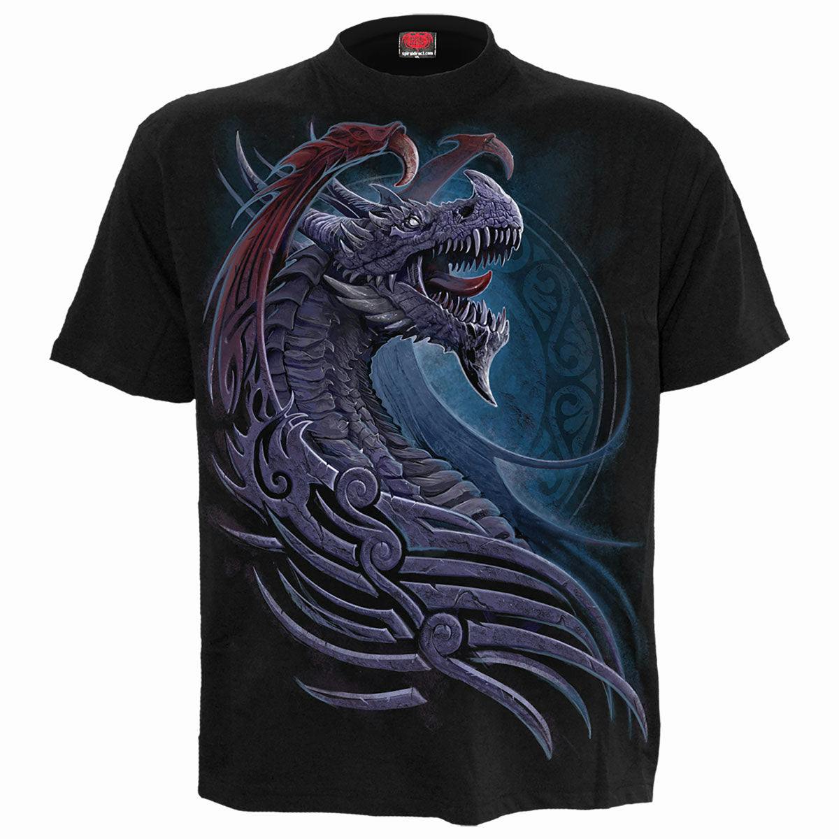 Spiral Direct Black Dragon Borne - T-Shirt - 4XL - Digital