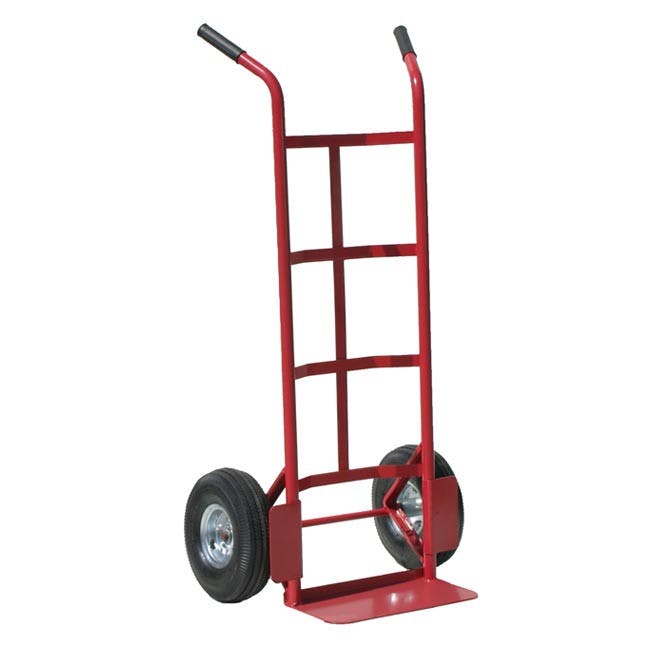 Rackhams Puncture Proof Wheel Sack Truck, Large Solid Loading Plate, 200Kg Capacity