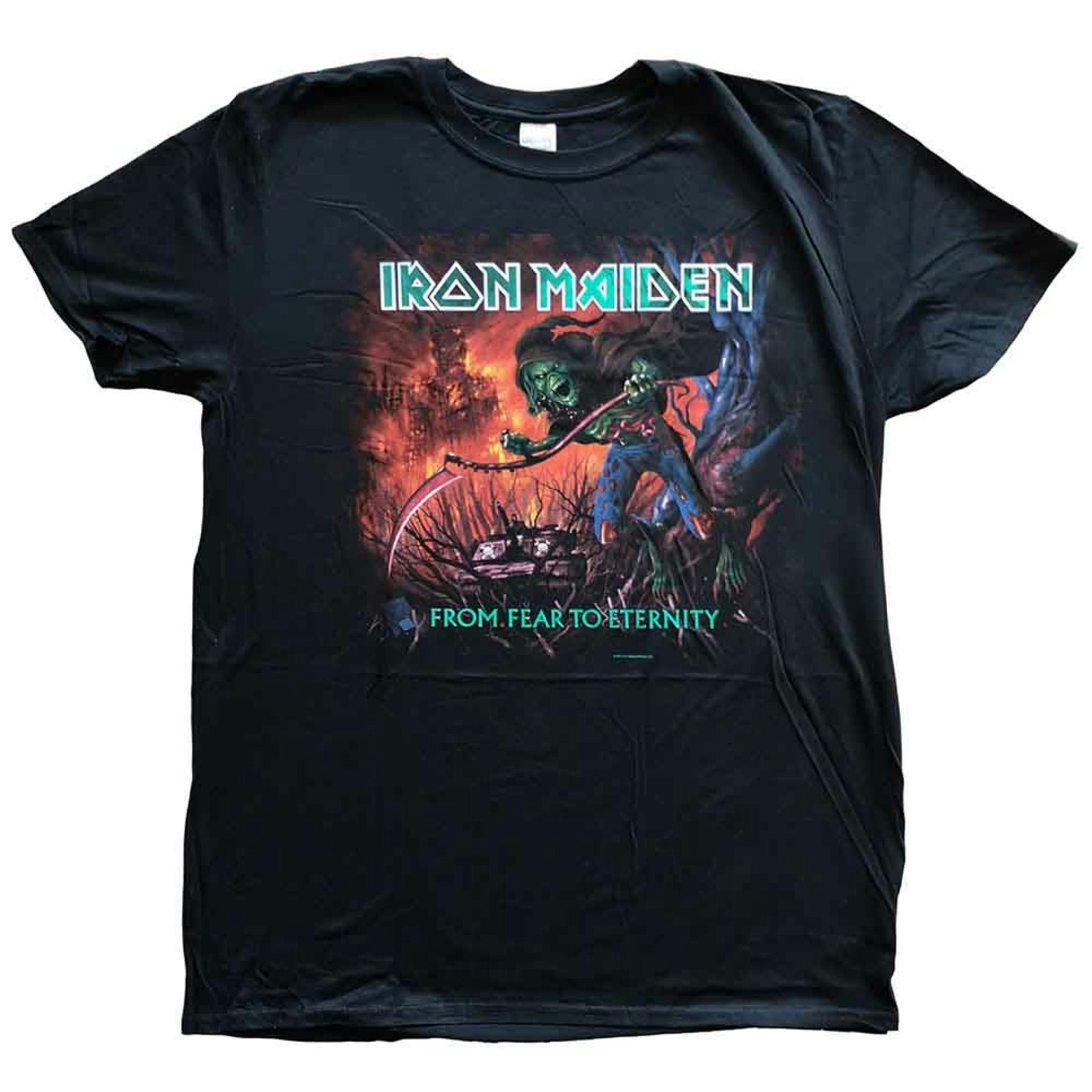 Paradiso Clothing Men's Iron Maiden From Fear To Eternity T Shirt - Xxl
