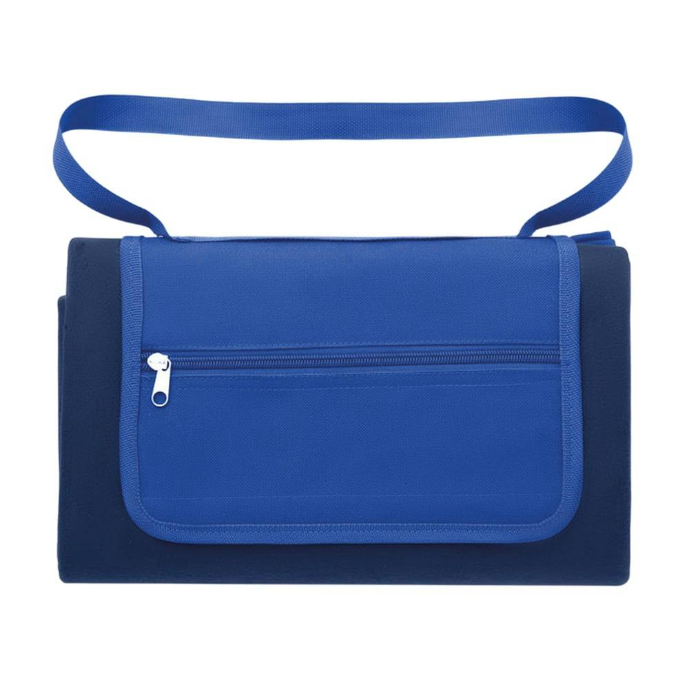 Rackhams Blue Goodtimes Picnic Blanket - 150Cm X 120Cm - 100% Mixed