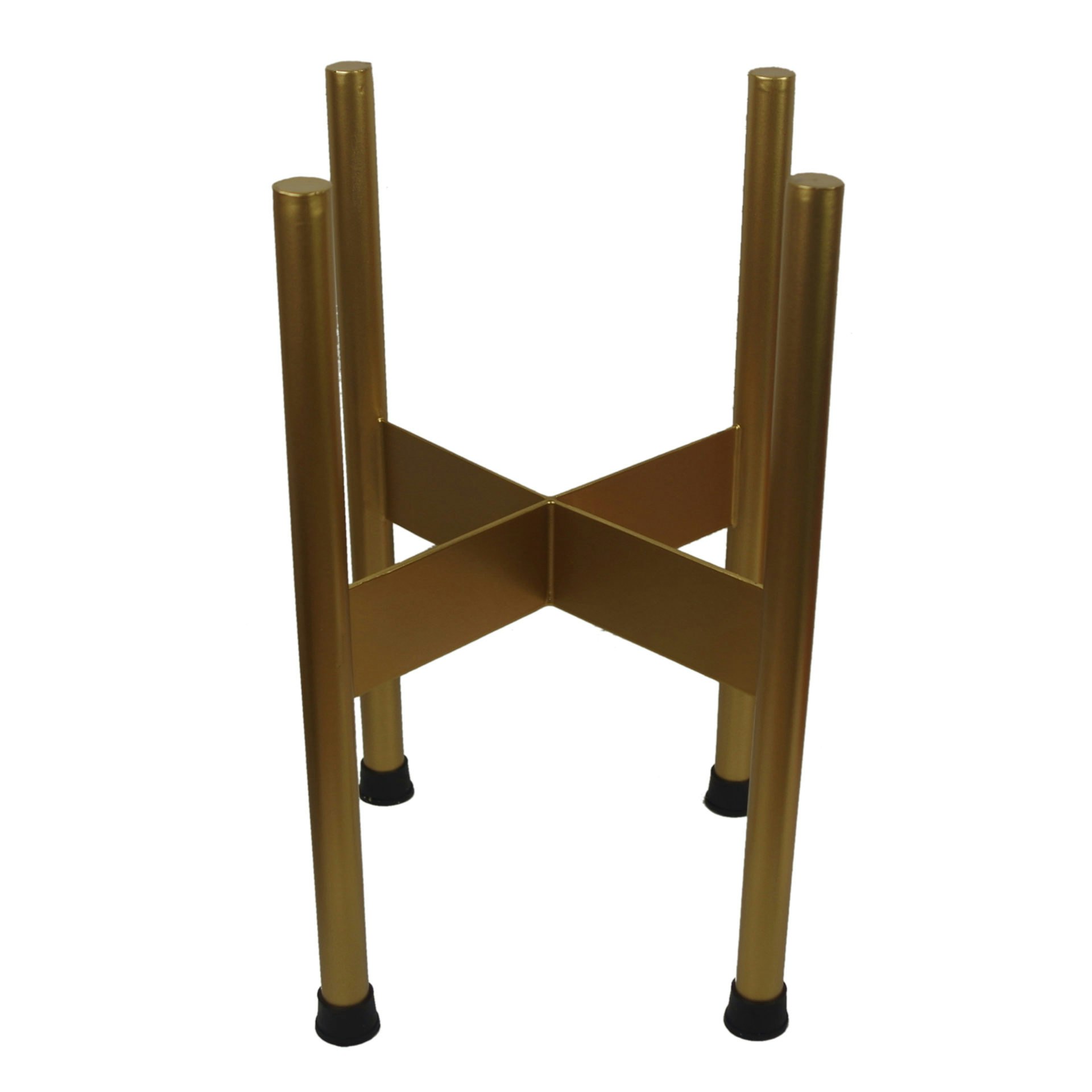 Leaf Gold Planter Stand (Planter Not Included) X 18Cm - 38.5Cm