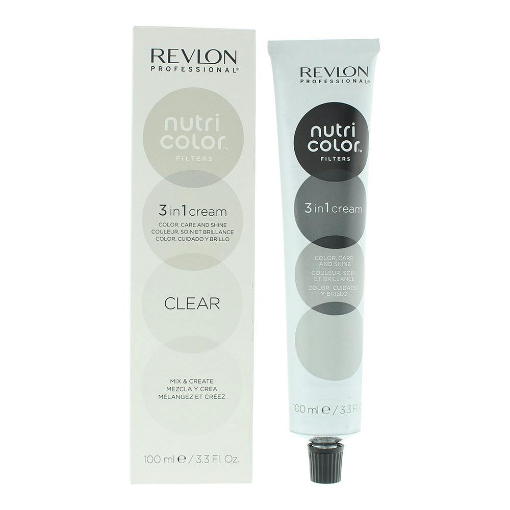 Revlon Cream Nutri Color Filters Clear 3 In 1 Hair 100Ml
