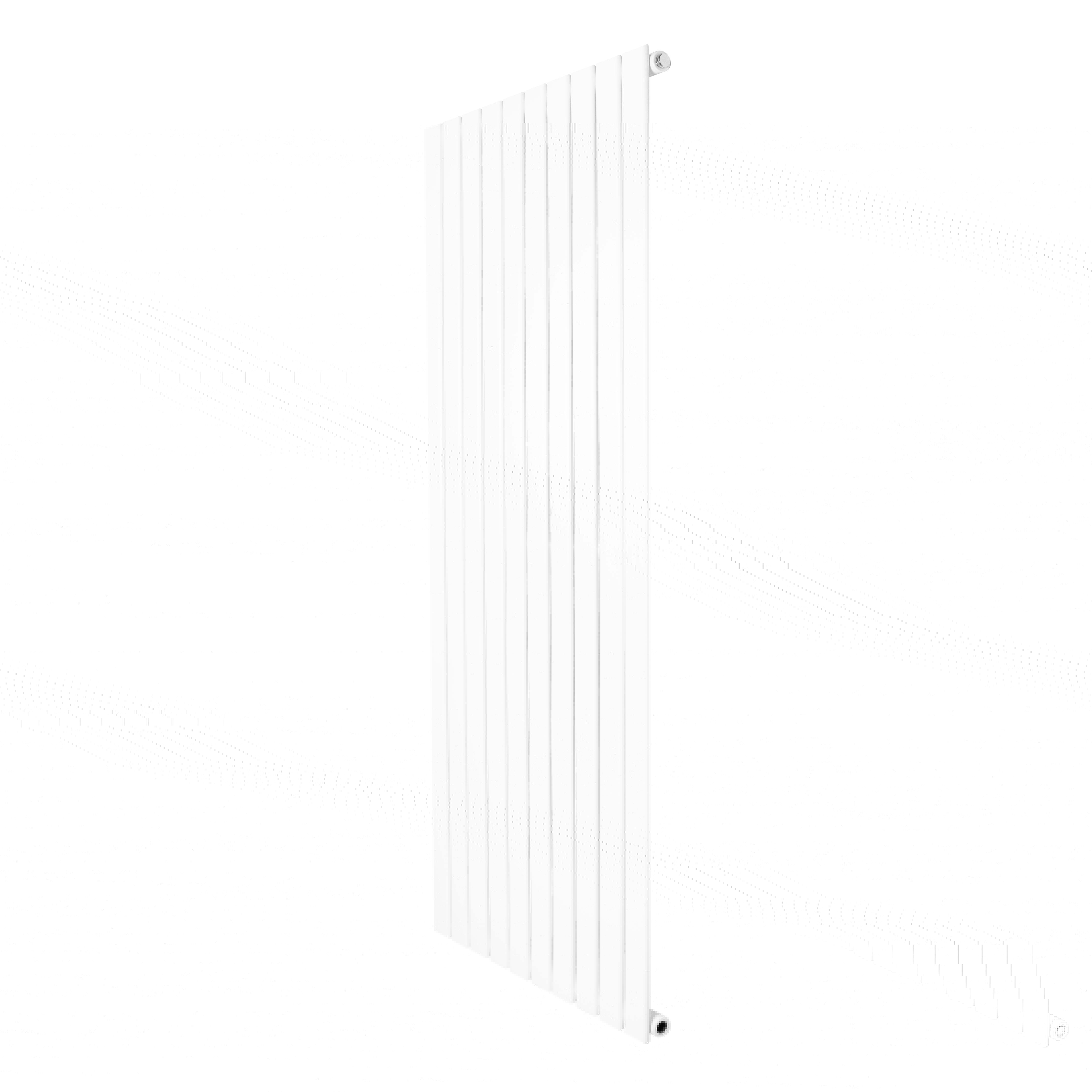 Monstershop White Flat Single Column Radiator - 1600 X 700Mm