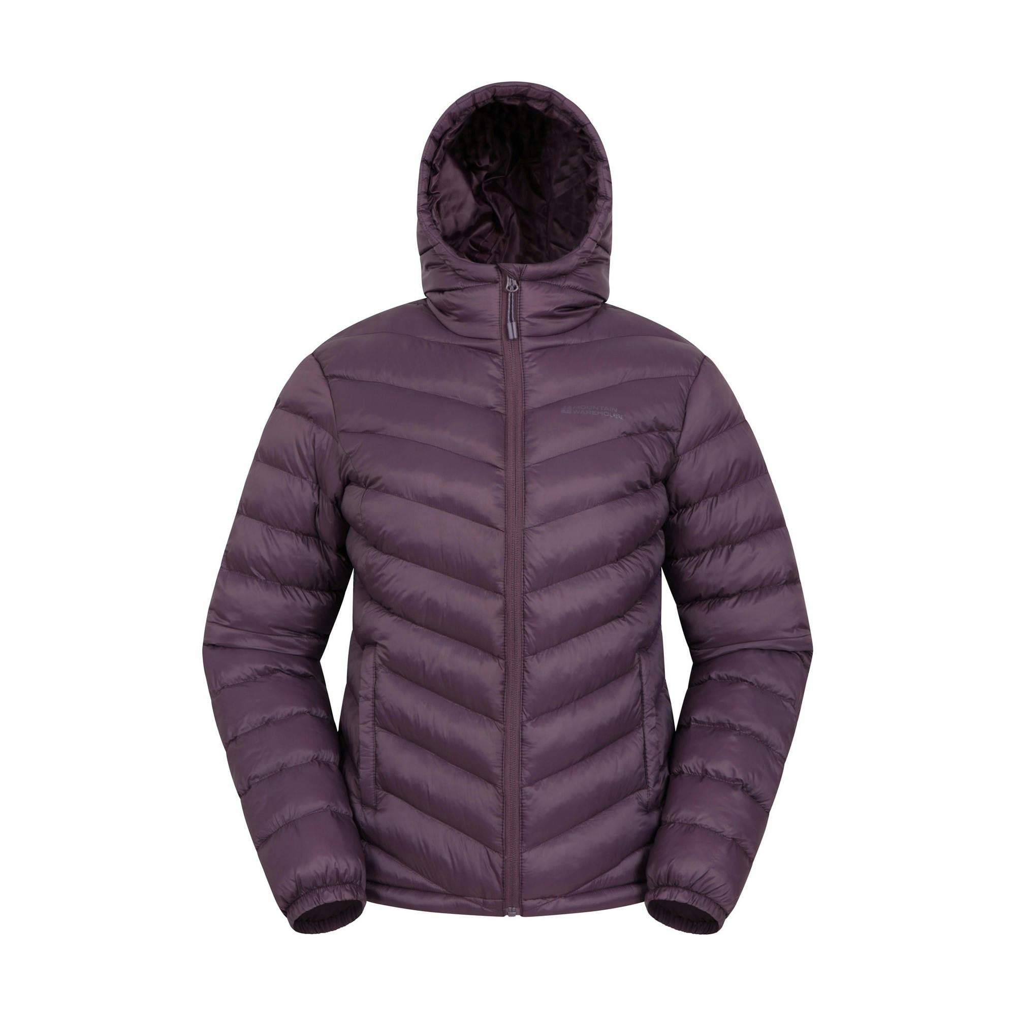 Mountain Warehouse Women's Purple Seasons Padded Jacket - 24 Uk - 100% Polyamide