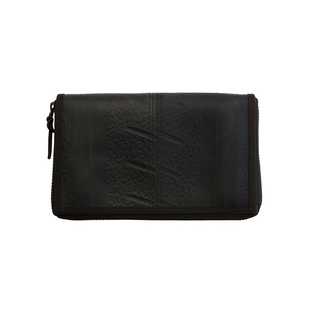 Paguro Black Serra Recycled Rubber Vegan Travel Organiser (Available In 3 Colours)