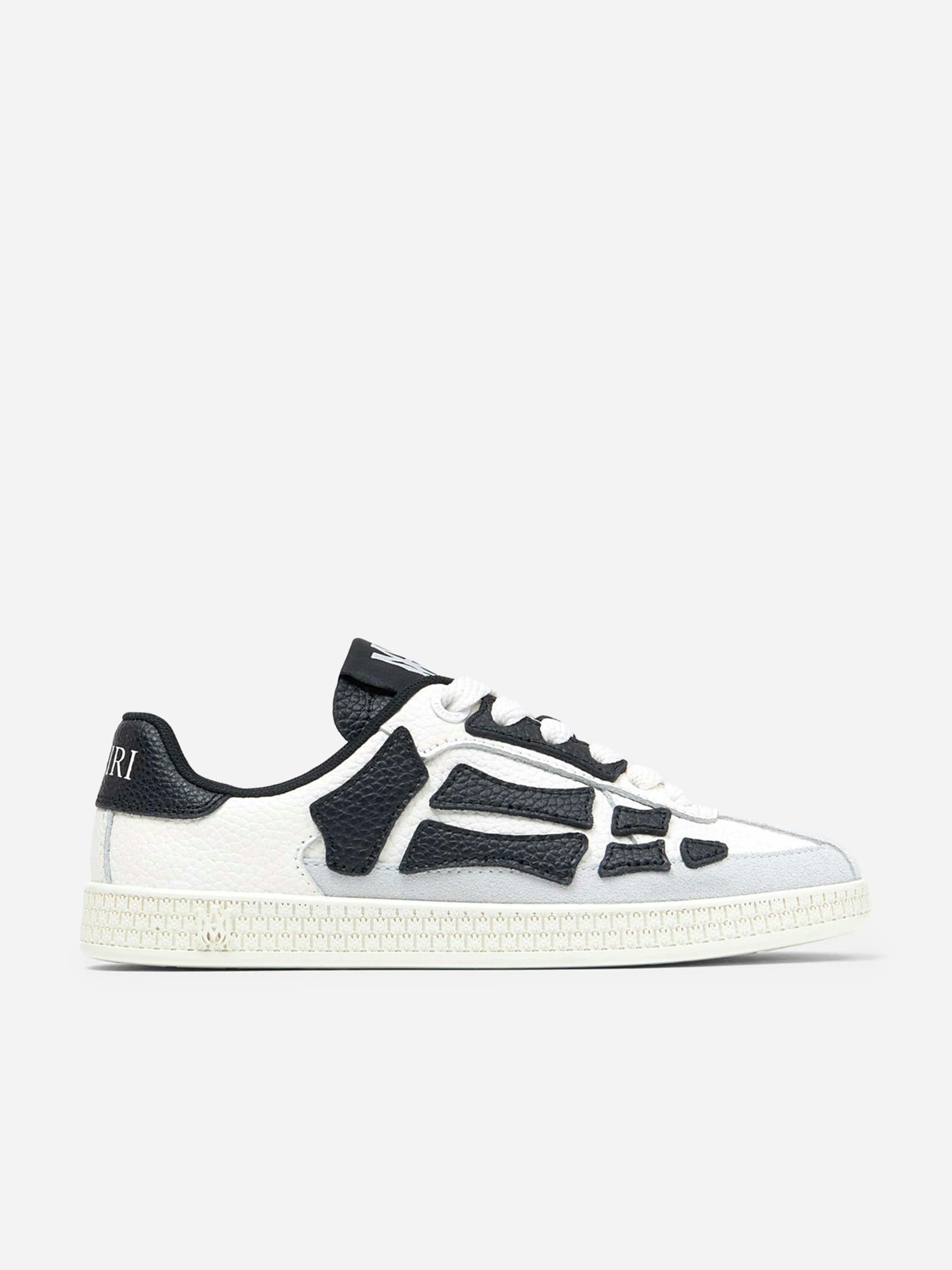 Amiri Black Kids Pacific Bones Trainers In - Eu 31 Uk 12.5