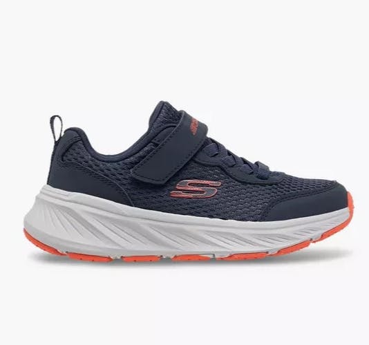 Skechers Boys / Girls Edgeridge Trainers Shoes Navy 404800L - Uk Kids 12 Eu 30