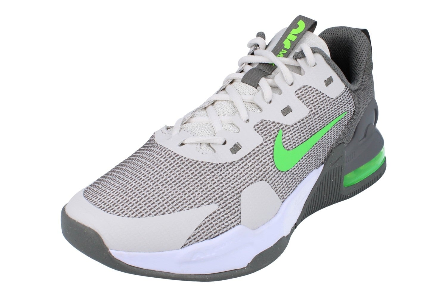 Nike Men's Green/White Air Max Alpha Trainer 5 Dm0829 009 - Uk 11 | Us 12 | Eu 46