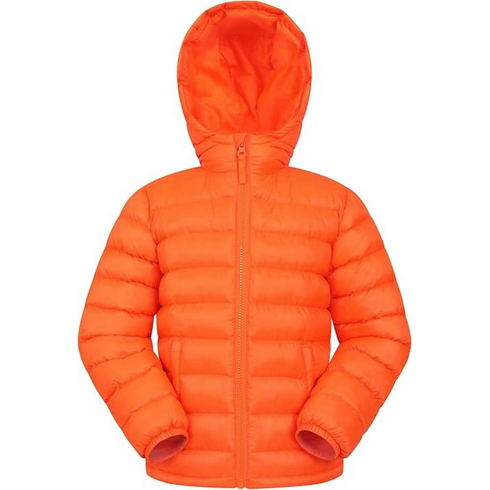 Mountain Warehouse Orange Childrens/Kids Seasons Ii Padded Jacket - Neon - Neon - 13 Years - 100% Polyamide