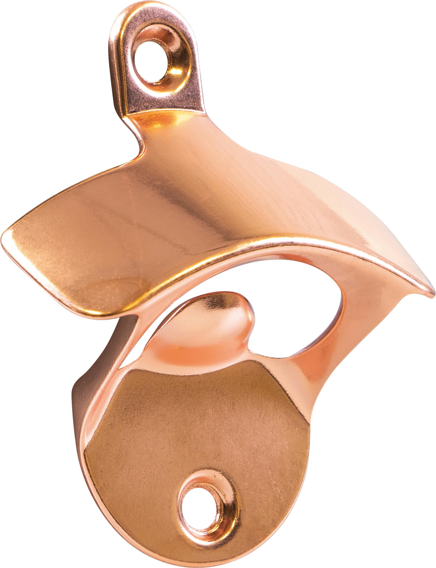 Rackhams Gold Wall Mount Bottle Opener In Rose