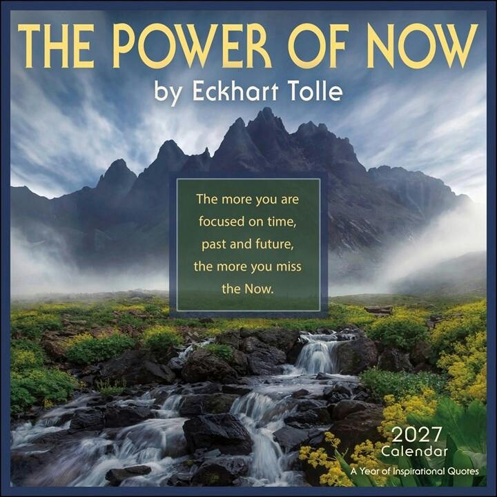 The Power Of Now 2027 Wall Calendar : A Year Of Inspirational Quotes Eckhart Tolle - Image 8