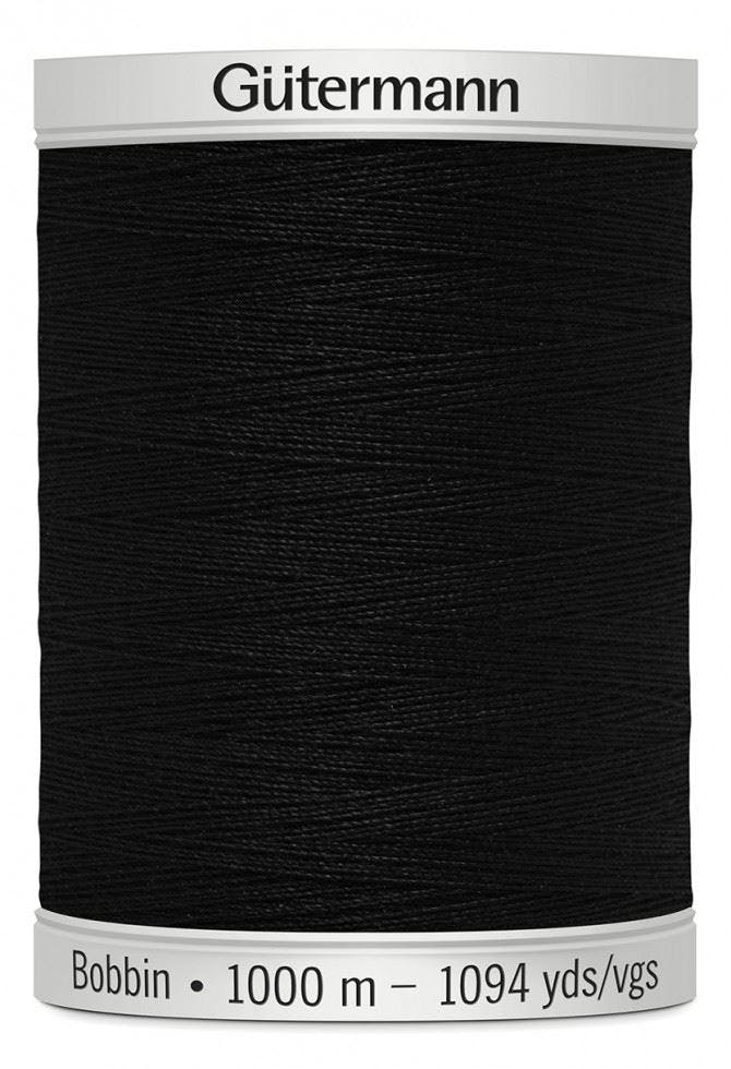Gutermann Sulky Bobbin Thread 1000M Polyester Thread Suitable For Embroidery - 1005 - 1000 Metres