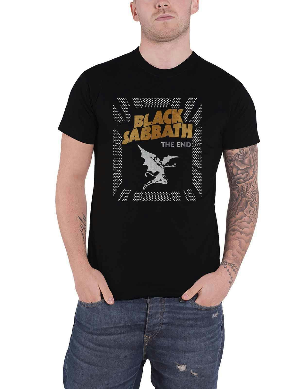Paradiso Clothing Unisex Black Sabbath The End Demon T Shirt - S