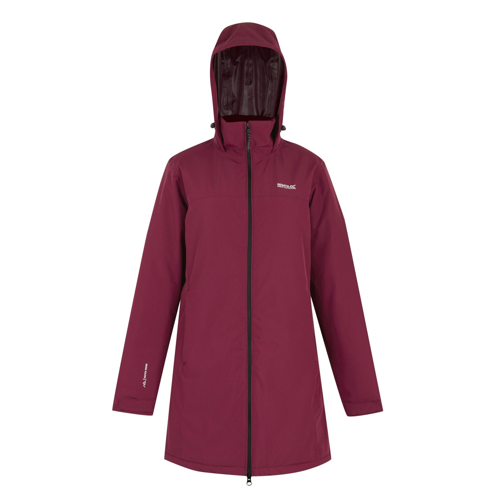 Regatta Women's Dark Tamlin Insulated Waterproof Jacket - Pimento - 18 Uk - Pimento - 100% Polyester