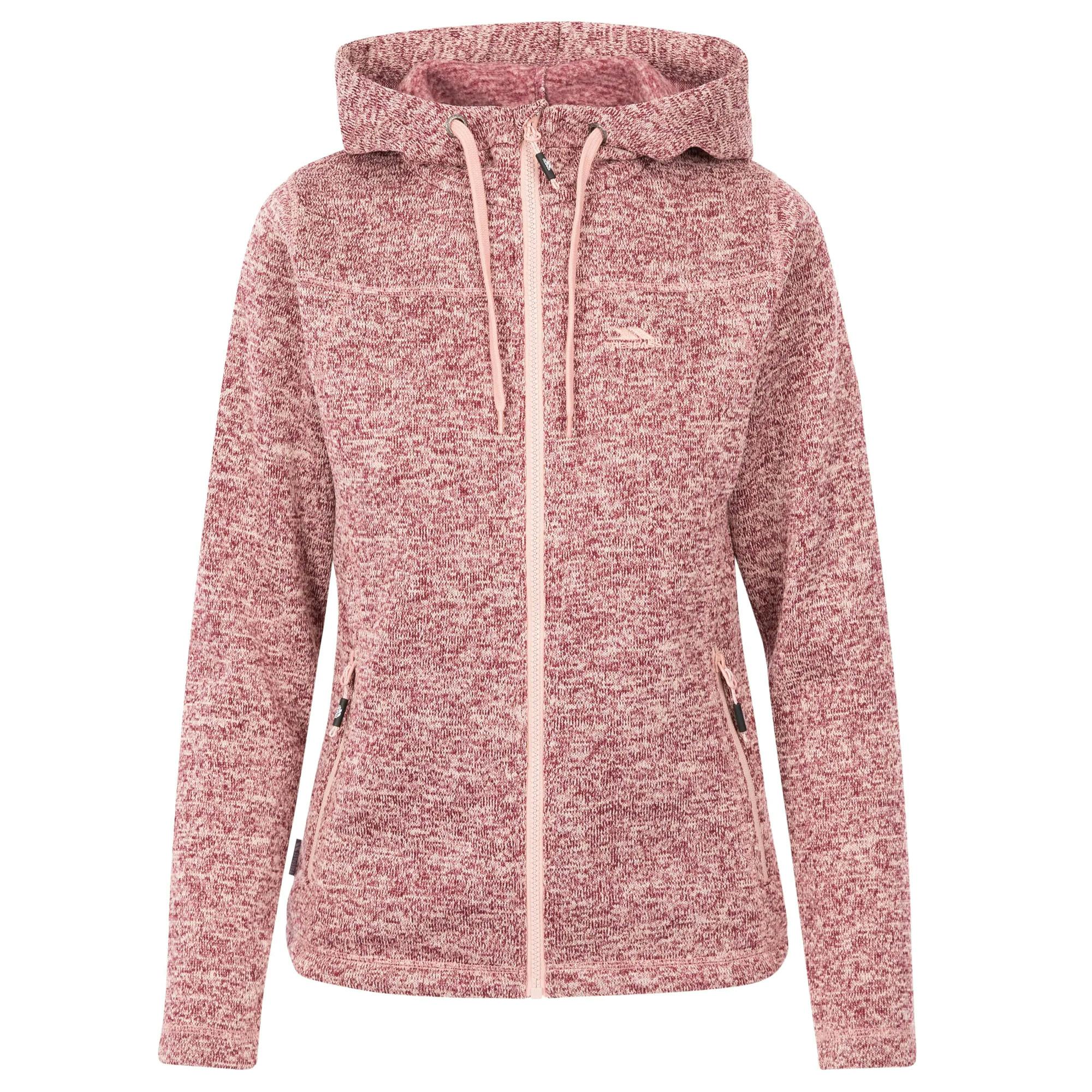 Trespass Womens/Ladies Odelia Fleece Jacket (Rose Tone) - Pink - Size Medium - Image 2