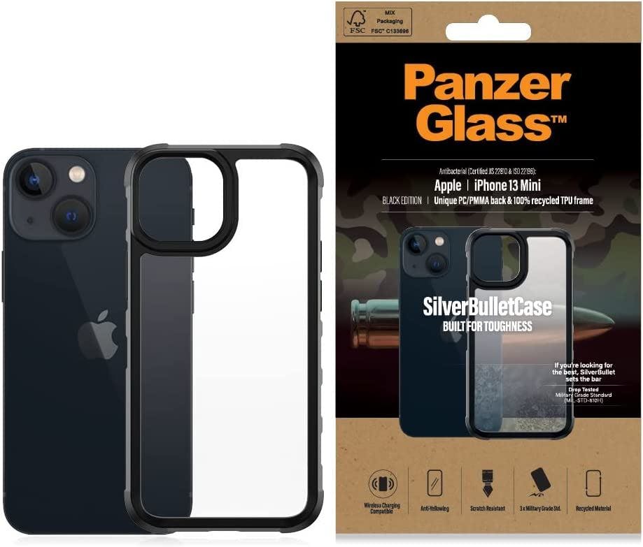 Panzerglass Silver/Black Panzer Bullet Case For Iphone 12 Mini 5.4" Clear/ - 0318