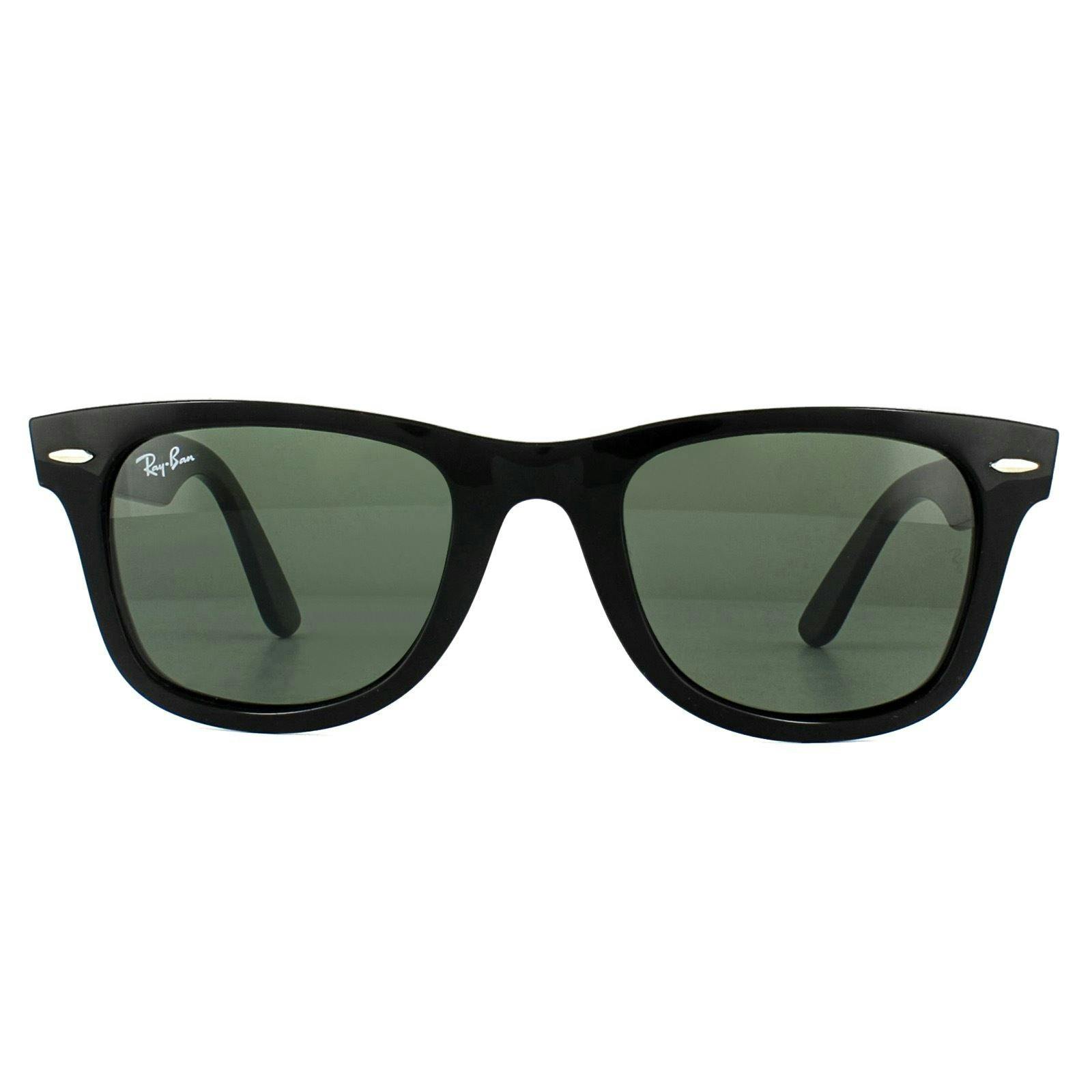 Ray-Ban Sunglasses Wayfarer Ease Rb4340 601 Black Green G-15 - Image 19