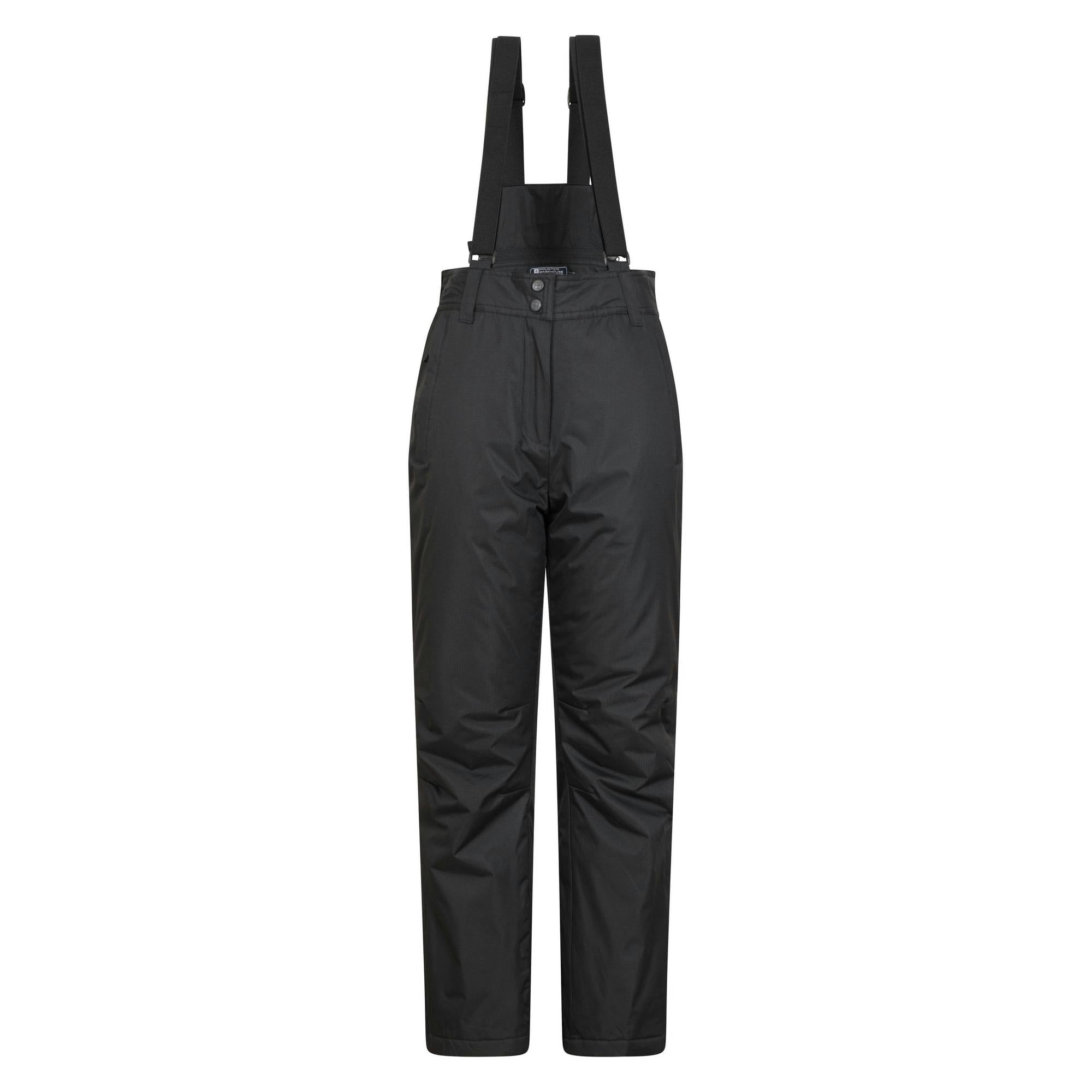 Mountain Warehouse Women's Black Moon Ii Ski Trousers - 12 Uk - 100% Polyester