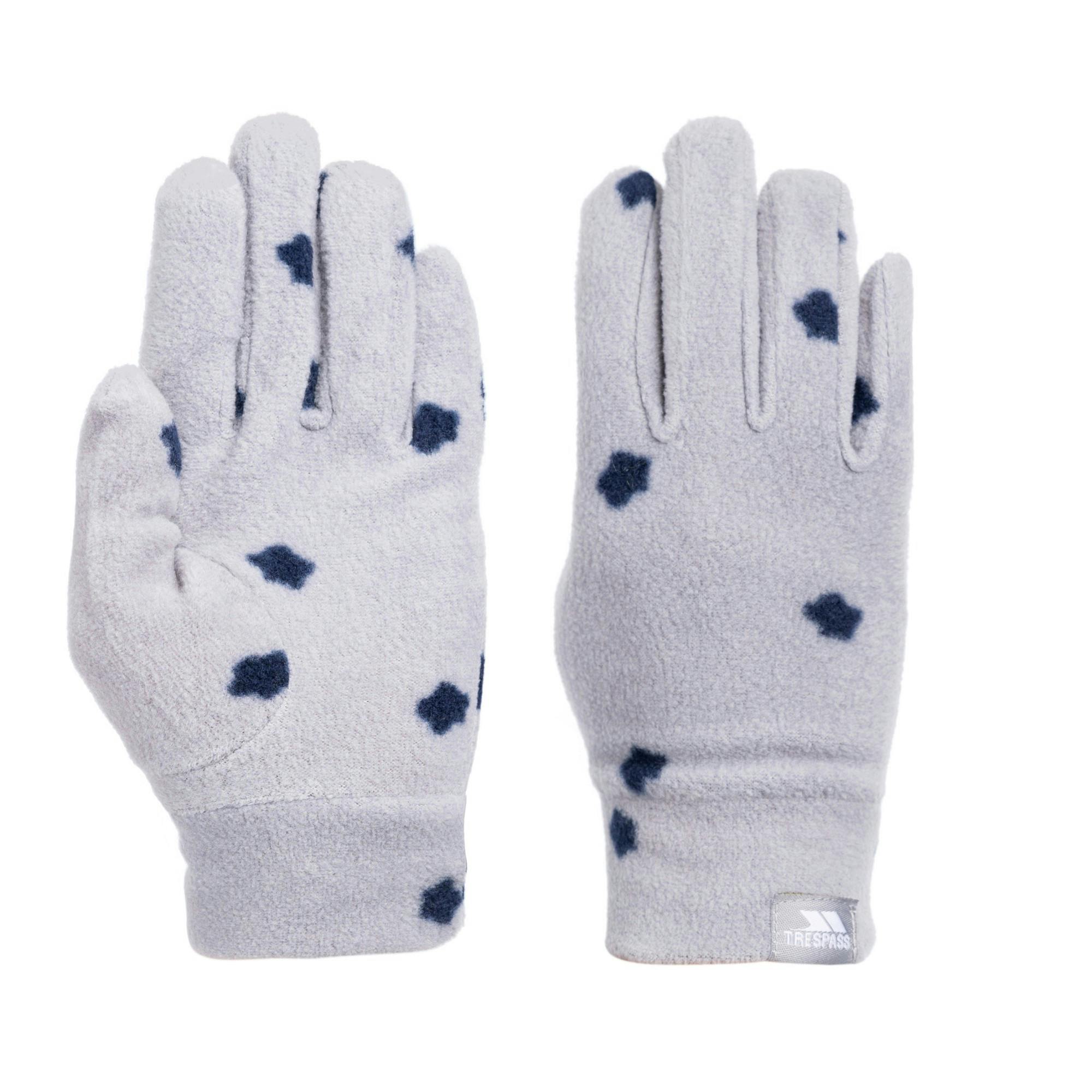 Trespass Childrens/Kids Zumee Gloves - Platinum - Platinum - 5-7 Years - 100% Polyester