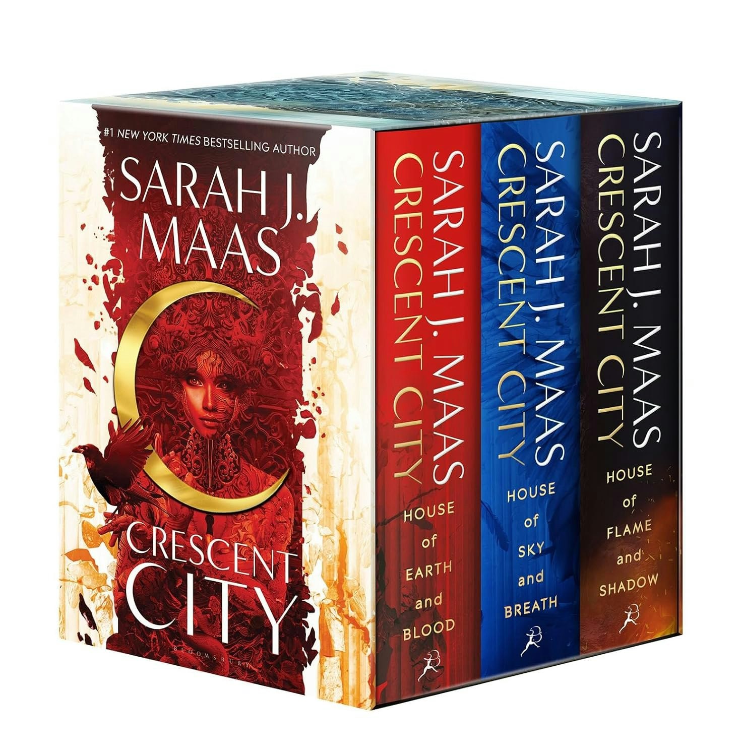 Bloomsbury Publishing Crescent City Hardcover Box Set: Devour All Three Books In The Crescent City Series