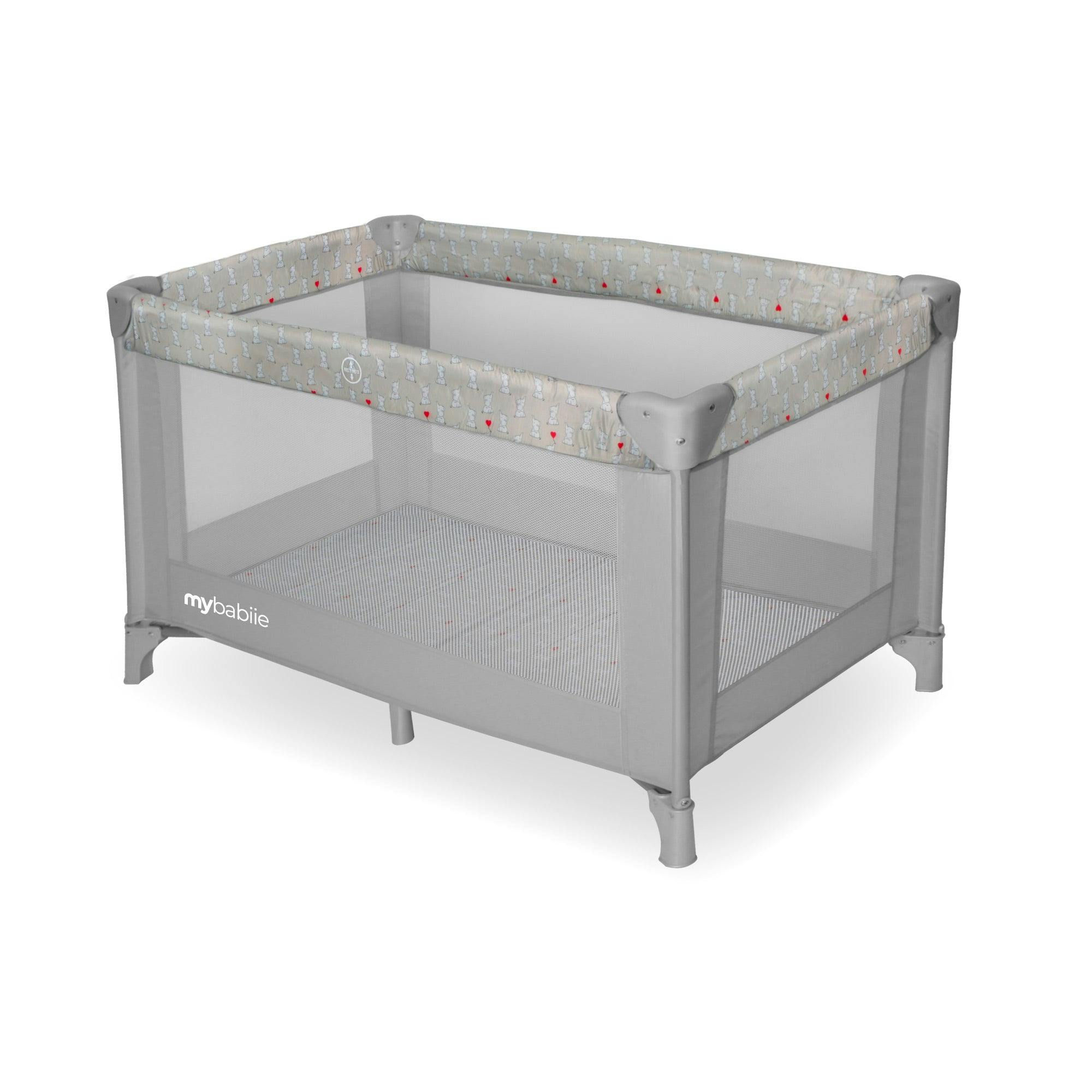 Rackhams Mbtc1 Travel Cot - Elephants