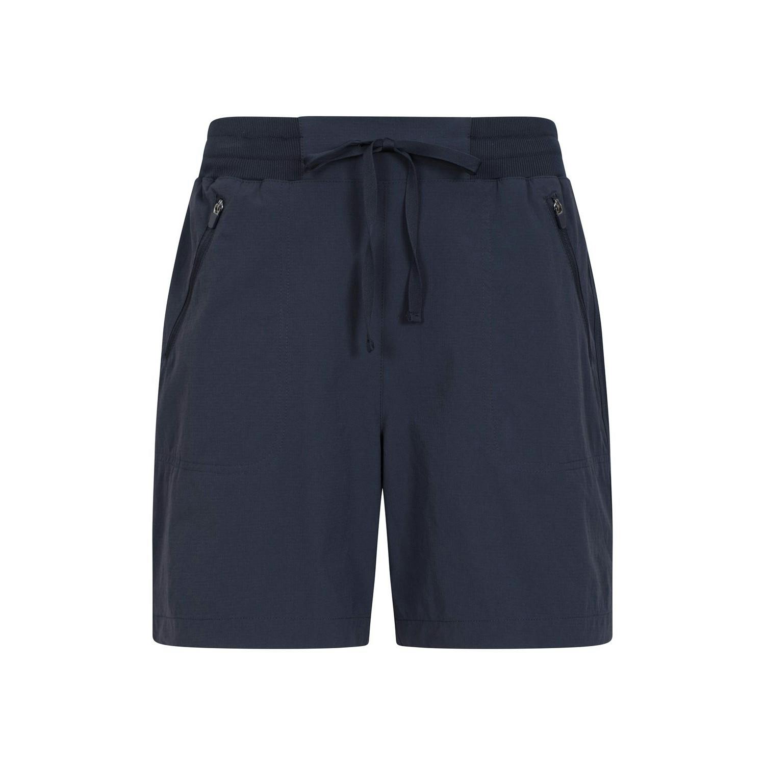 Mountain Warehouse Women's Dark/Blue / Explorer Shorts - 18 Uk - 90% Nylon/10% Elastane