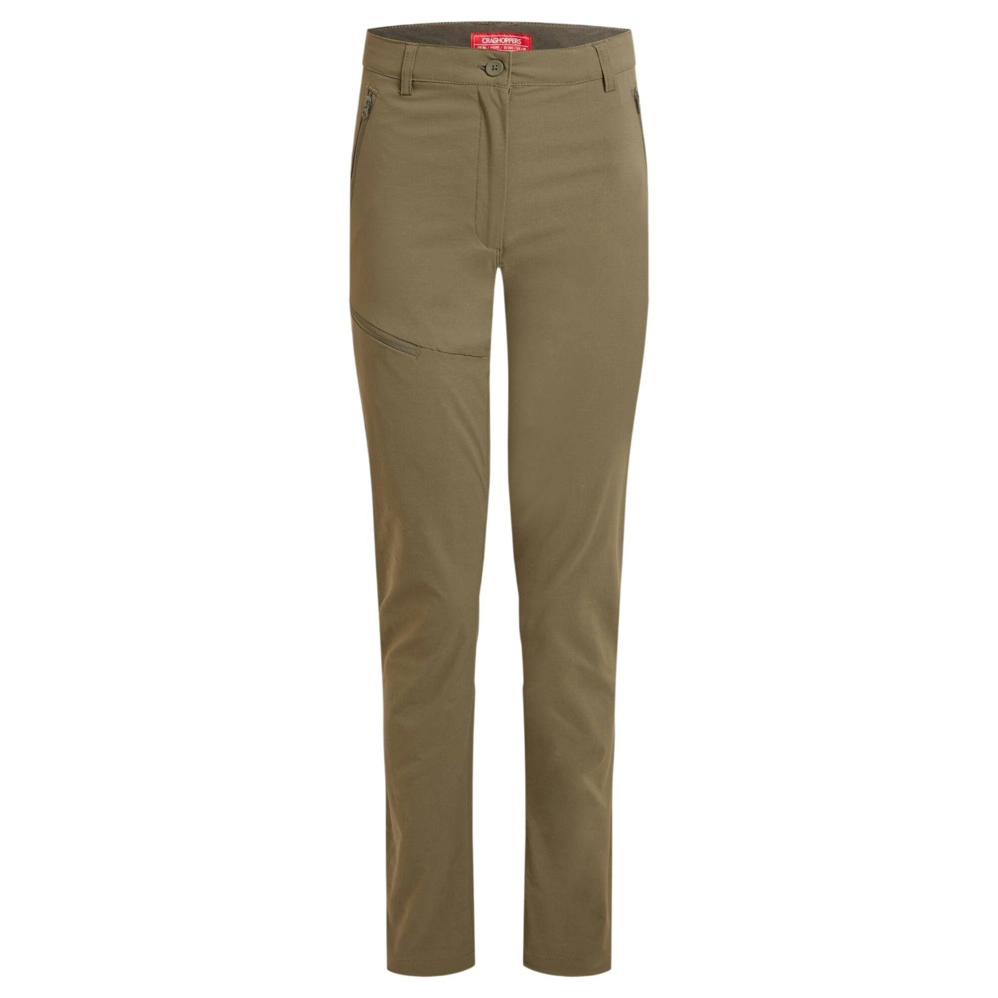 Craghoppers Women's Pro Iii Nosilife Hiking Trousers - Wild Olive - 20 Uk S - Wild Olive - 100% Mixed