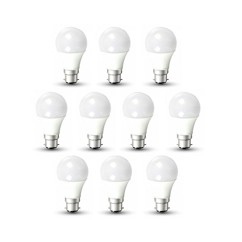 Ener-J Light Pack Of 10 Units, A60 B22 Led Bulb, Bayonet Cap (Bc) 12W A60, Equivalent To 100W, Ultra Bright 960 Lumens Non-Dimmable - 6000K