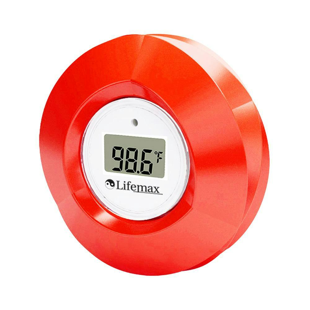 Rackhams Red/Light Floating Bath Thermometer