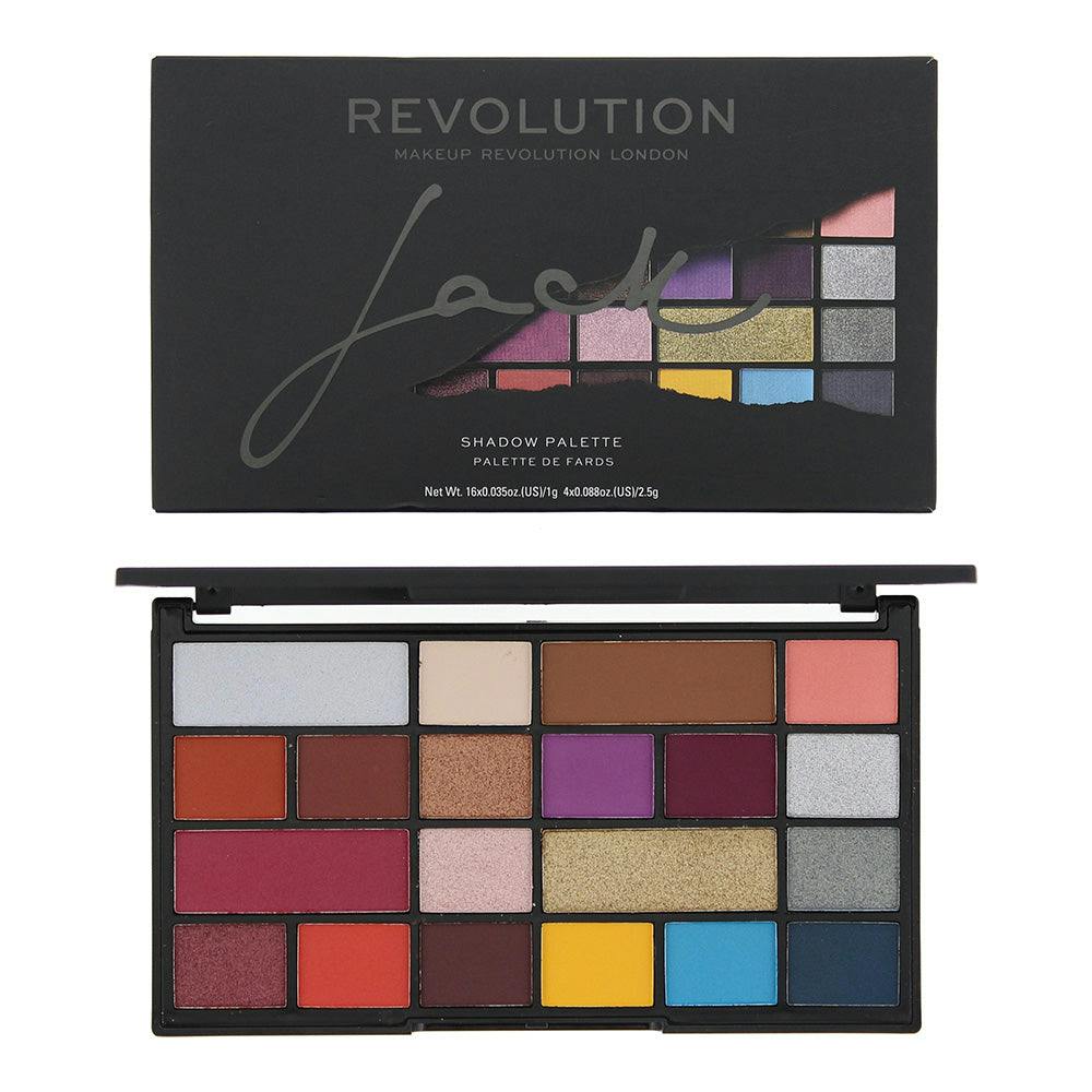Revolution Jack Eye Shadow Palette 16 X 1G, 4 X 2.5G