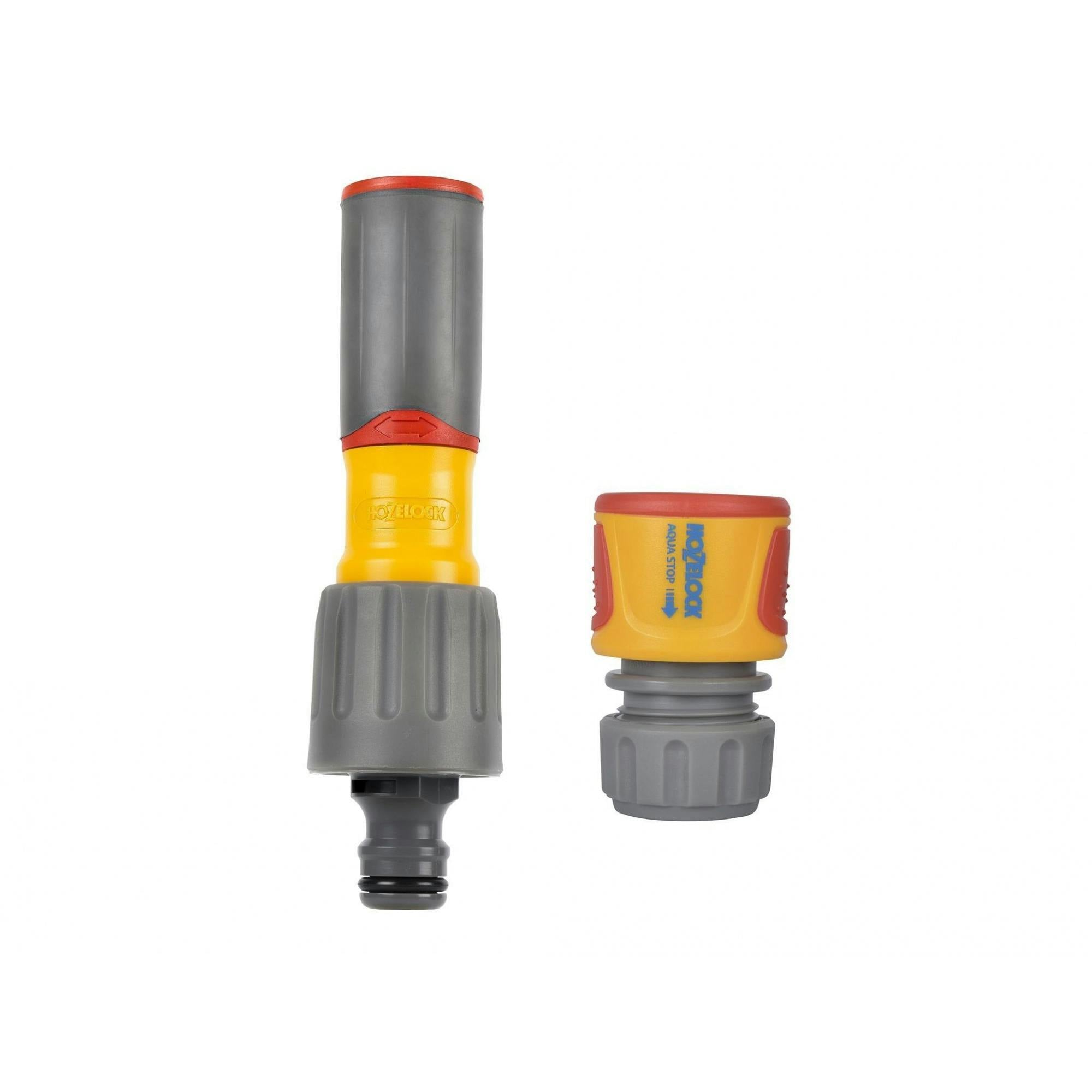 Rackhams 3-In-1 Nozzle & Aquastop Connector - Multi Colour