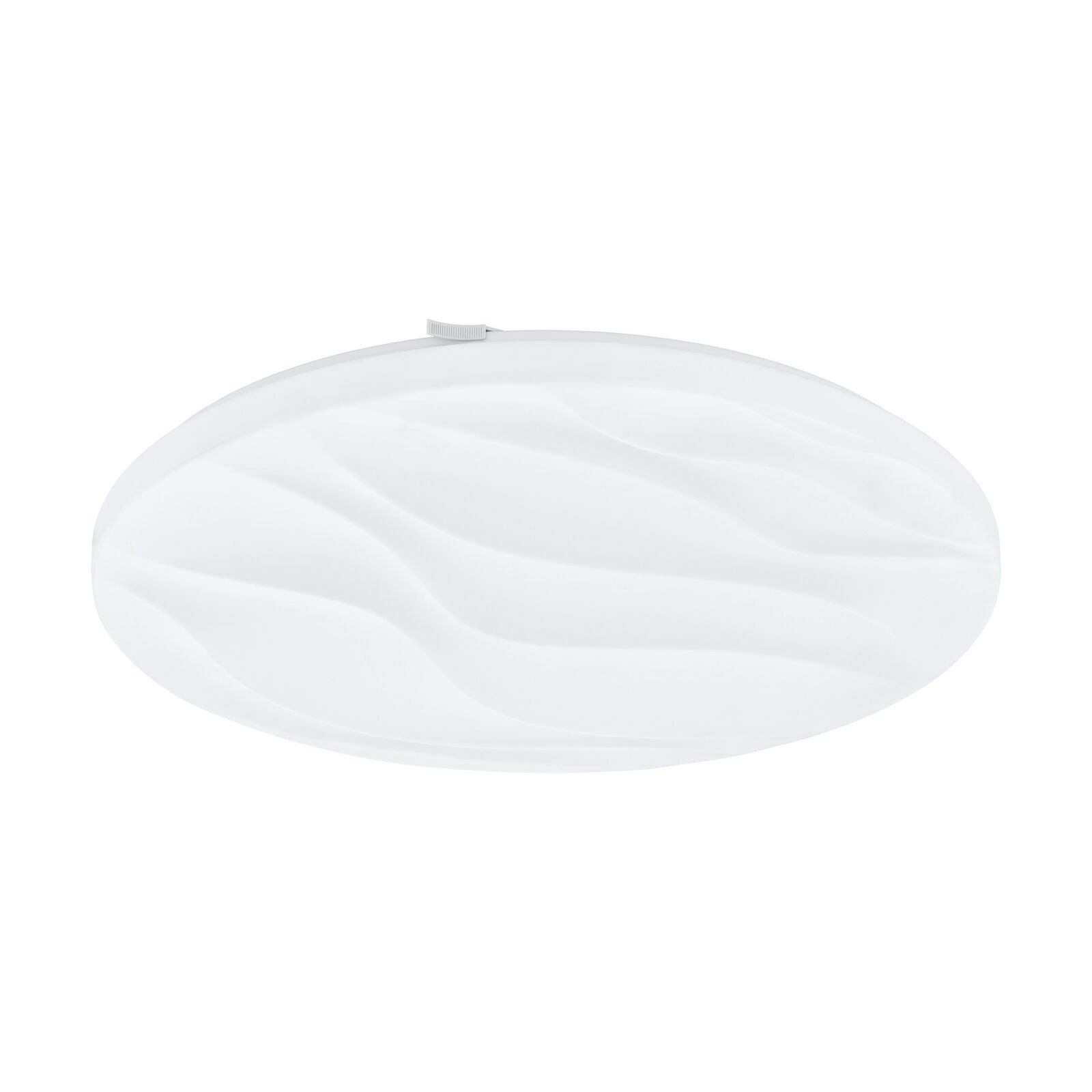Rackhams Light/White Flush Ceiling Colour Shade Plastic Bulb Led 22W Included