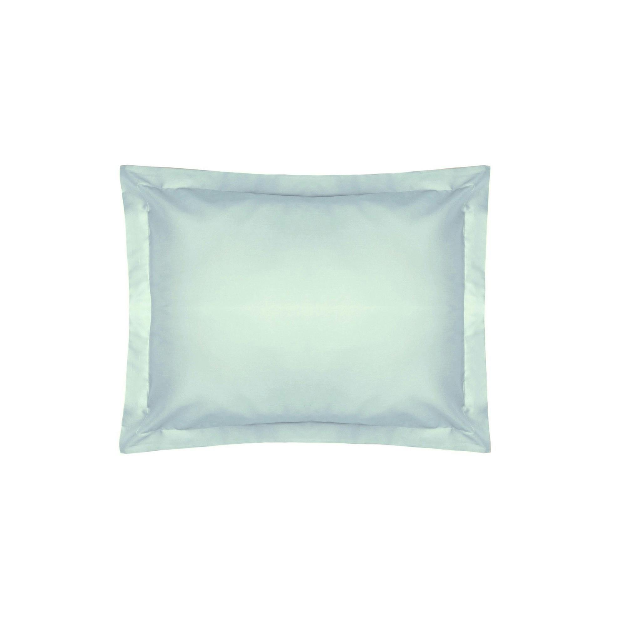 Belledorm Blue Easycare Percale Oxford Pillowcase - Duck Egg - One Size - Duck Egg - 50% Cotton/50% Polyester