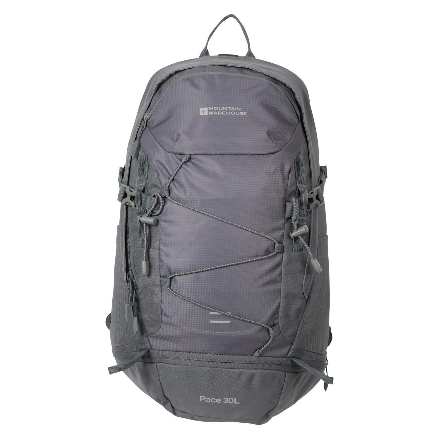 Mountain Warehouse Grey Pace 30L Backpack - One Size