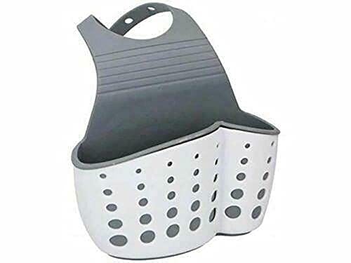 Rackhams Sink Soap Sponge Holder - Drain Kitchen Organiser Basket Hanging Strainer For Bathtub, Cup, Soap, Brush, Dishwashing Accessories And Sink