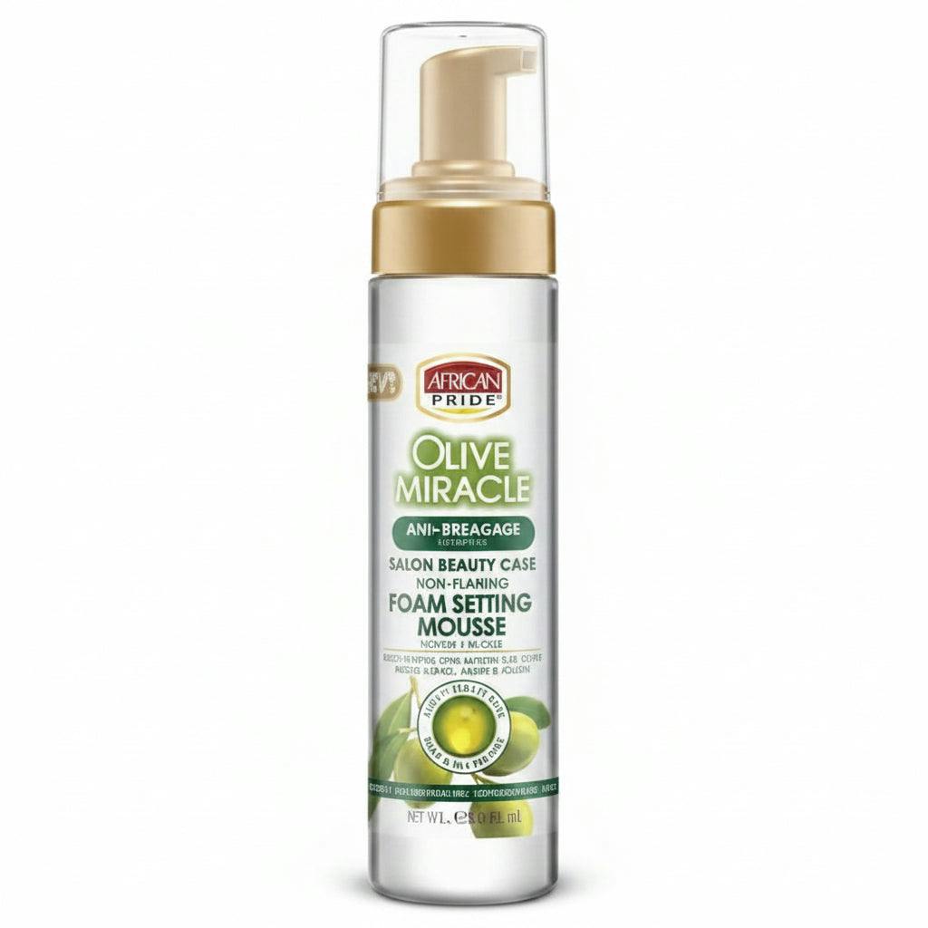 African Pride Olive Miracle Foam Setting 250Ml