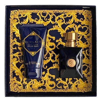 Versace Blue Dylan Pour Homme 2 Piece Gift Set