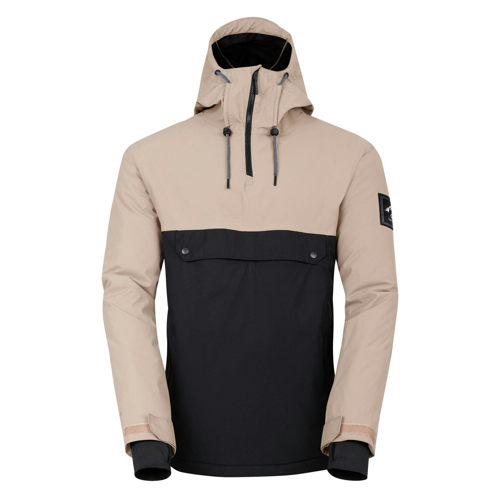 Dare 2B Men's Black Freeride Overhead Ski Jacket - Clay/ - Xxl - Clay/ - 100% Mixed