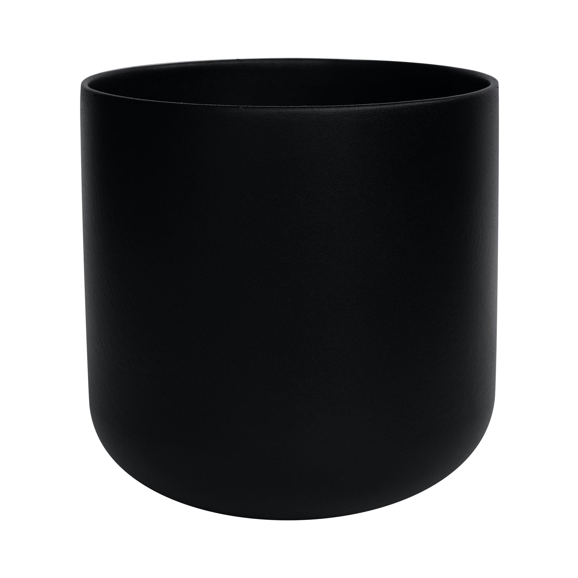 Photos - Flower Pot IVYLINE Rackhams Lisbon Planter - Carbon black 