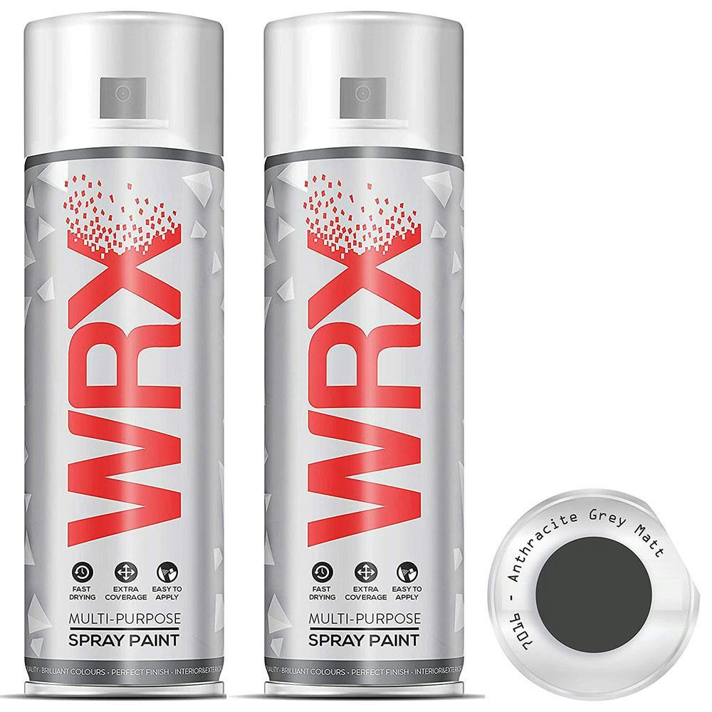 Wrx Anthracite/Grey 2X Matt Spray Paint 400Ml Ral 7016 - Image 7