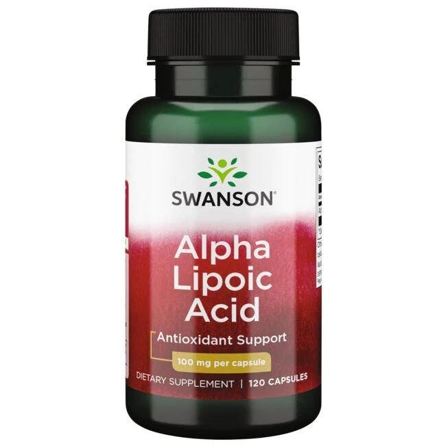Swanson Alpha Lipoic Acid, 100Mg - 120 Caps
