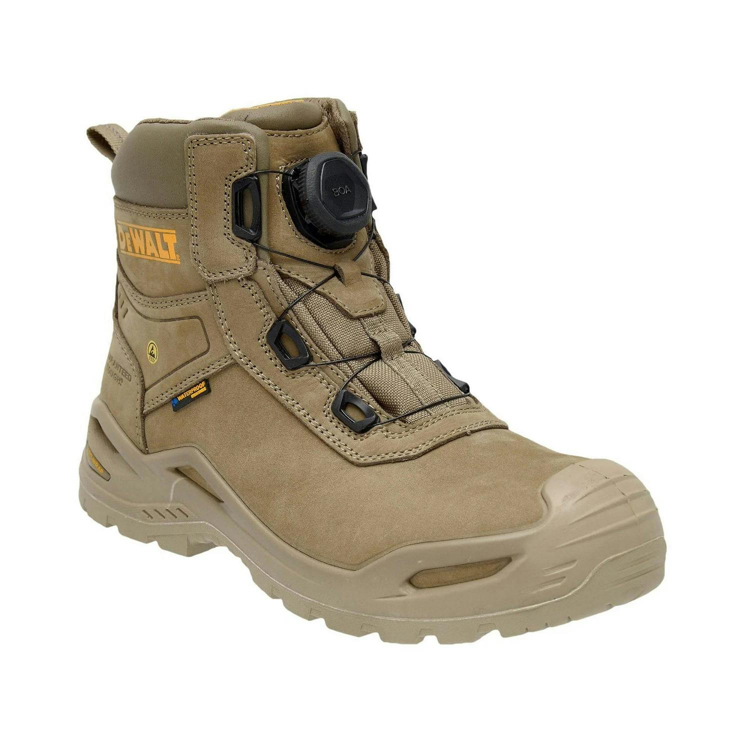 Dewalt Power Tools Boa Lightweight Boots, Stone - Multi Colour - Multi Colour - Uk 11 Eur 46