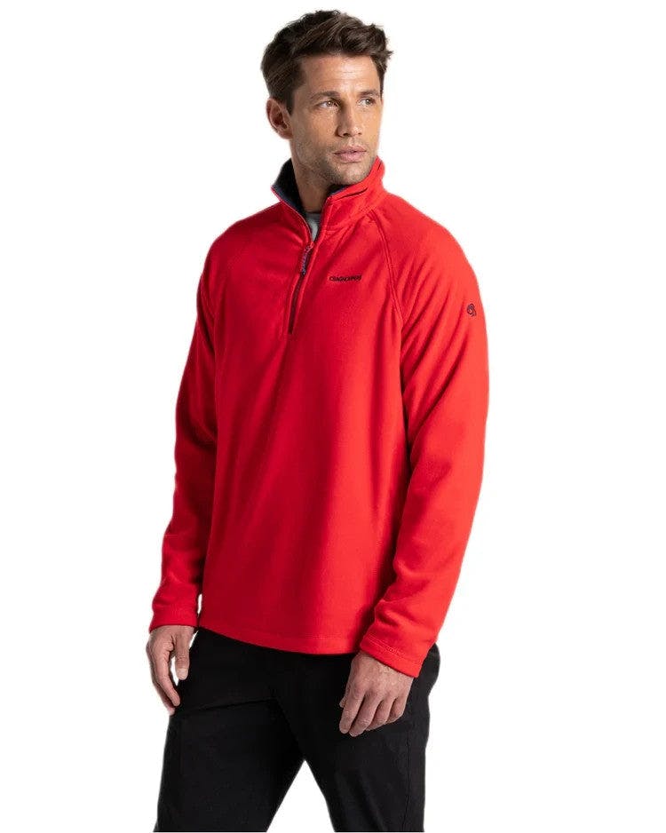 Craghoppers Men's Corey Vi Half Zip Micro Fleece Midlayer Top Cma1287 - Xl