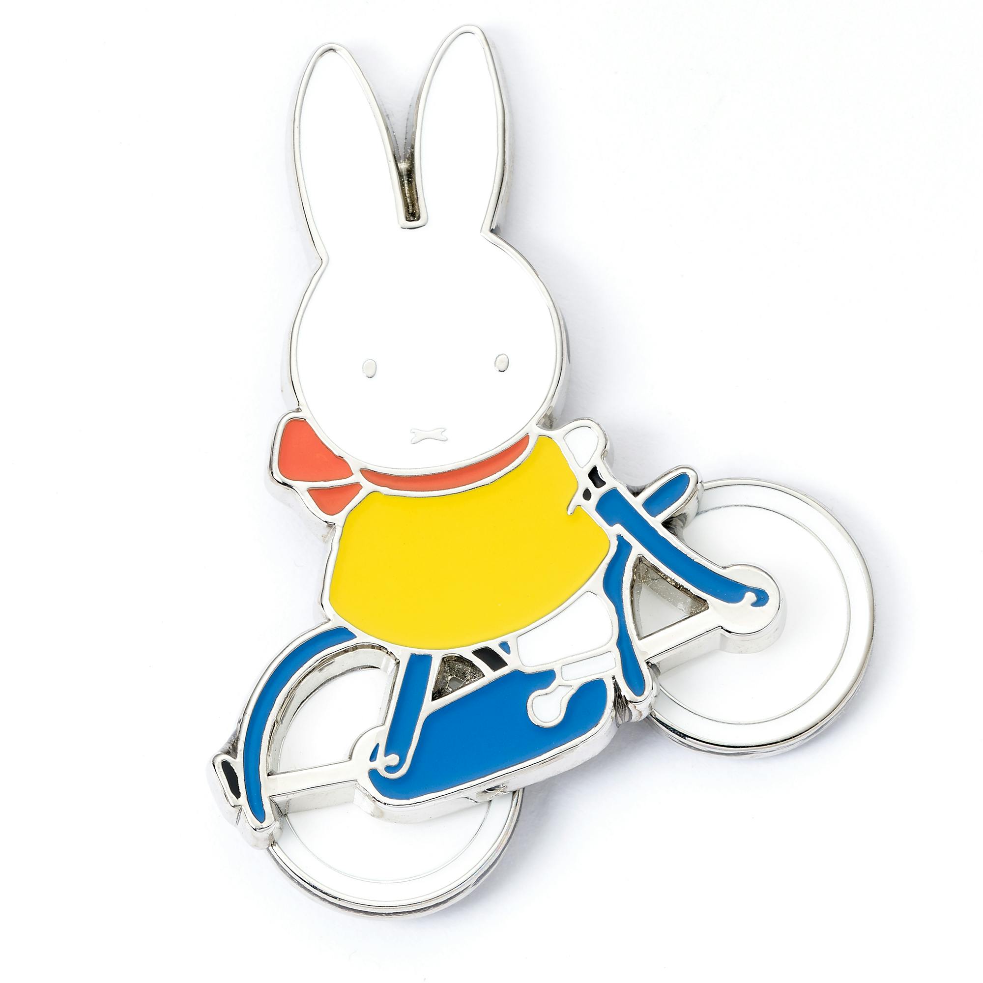 The Carat Shop Miffy Spinning Wheels Bike Pin Badge