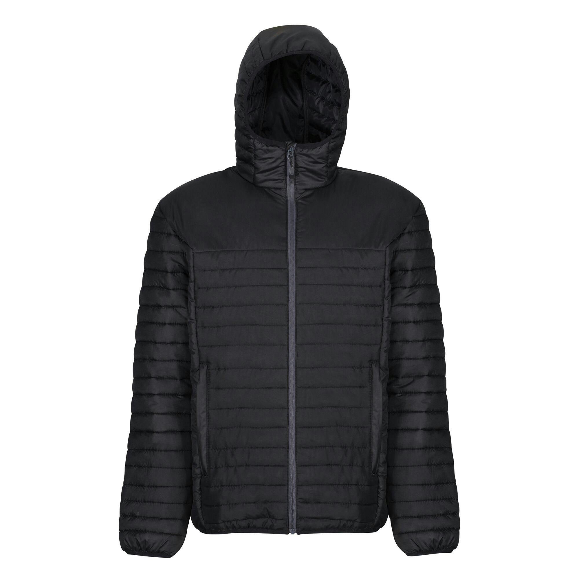 Regatta Men's Black Professional Padded Jacket - L - 100% Recycled Polyester
