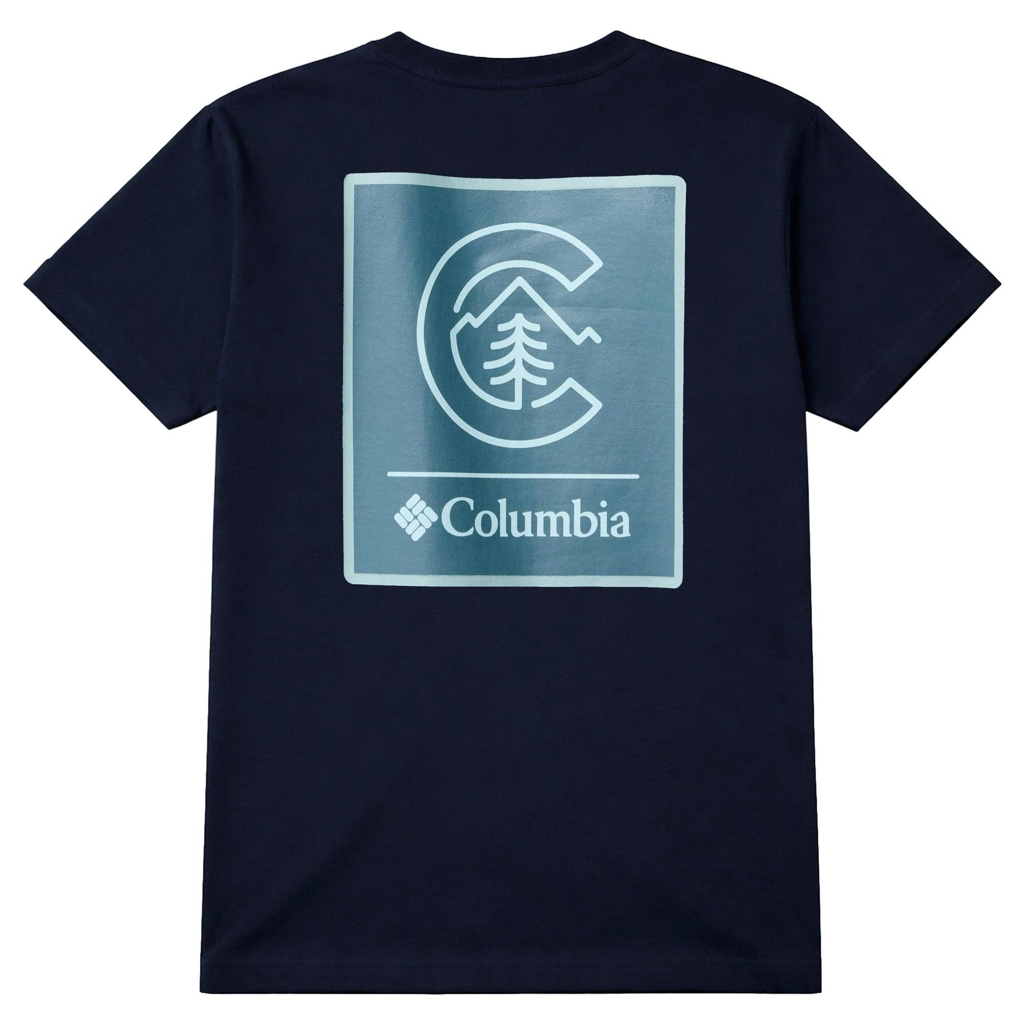 Columbia Csc Back Logo T-Shirt - Collegiate Navy/Linework - XX-Large
