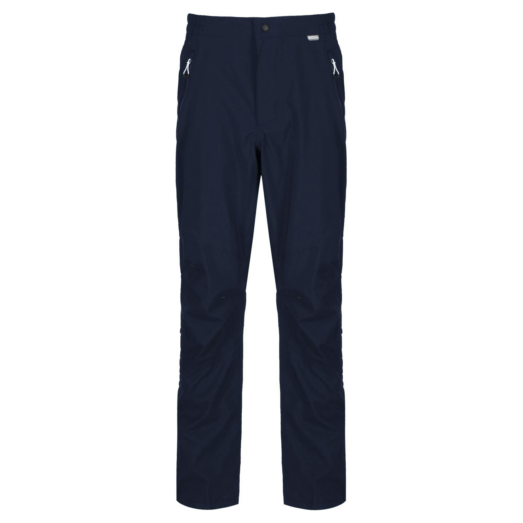 Regatta Men's Highton Stretch Overtrousers - Navy - 3XL R - Navy - 100% Polyester